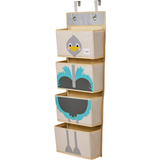 Polyester Vægopbevaring 3 Sprouts Ostrich Hanging Wall Organizer