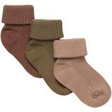 Minymo Børnetøj Minymo Rib Socks 3-pack (5755)