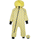 134 Softshell flyverdragter Børnetøj iELM Comfy Softshell Overall - Koala Yellow