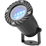 Nedis Lamper Nedis LED Snowflake Projector CLPR1 Black Bordlampe