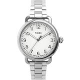 Timex Sølv Armbåndsure Timex Standard (TW2U13700)