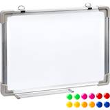 Præsentationstavler tectake Whiteboard Magnetic Board + 12 Magnets 60x45x2cm