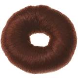 Sibel Hårtilbehør Sibel Hair Donut Ø8cm Rød/Brun Ref. 0910832-45 Rød,Brun