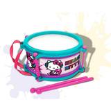 Hello Kitty Plastlegetøj Musiklegetøj Hello Kitty "Tromme Blå Pink 16 cm"