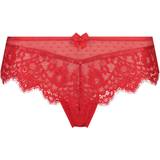 Ballonærmer - Blonder - Rød Tøj Hunkemöller Marilee Brazilian Panty