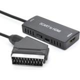 Scart til hdmi INF SCART-HDMI M-F Adapter