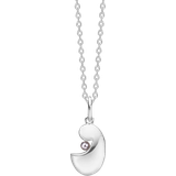 Grå - Vielsesringe Smykker Mads Z Mother//Child Mini Necklace - Silver/Pearl