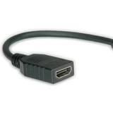 Secomp Sort Kabler Secomp Roline HDMI-kabel Ethernet mini