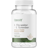 L-tyrosin Aminosyrer OstroVit L-Theanine + L-Tyrosine 90 stk
