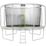 Kan graves ned - Sikkerhedsnet - Sort Trampolintilbehør Gymstick Court Trampoline Safety Net Premium 430cm