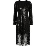 Dame - Paillet Kjoler Y.A.S Flapper Mid Dress