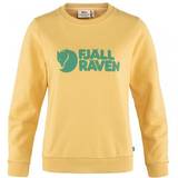 Bomuld - Dame - Gul - Sweatshirts Sweatere Fjällräven Logo Sweater W - Mais Yellow