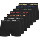 Jersey - UV-beskyttelse Børnetøj Jack & Jones Boys Basic Boxer Shorts 7-pack - Black