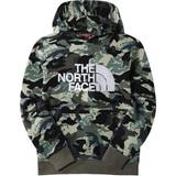 Camouflage Overdele The North Face Youth Drew Peak Hoodie - New Taupe Green Never Stop Camo Print (NF0A7X55-94V)