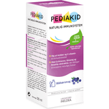 Blå hindbær Kosttilskud Pediakid Naturlig immunsystem 125ml