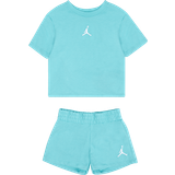 Turkis Øvrige sæt Børnetøj Nike Little Kid's T-shirt and Shorts Set (35A805)