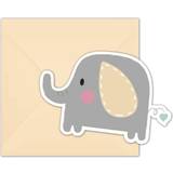 Procos Cards & Invitations Baby Elephant 6-pack