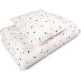 Filibabba Hvid Tekstiler Filibabba Junior Bed Linen GOTS Chestnuts 100x140cm