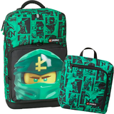 Børn - Grøn Tasker Lego Ninjago Optimo Plus School Bag - Green