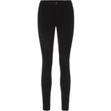 Dame - W25 Bukser & Shorts Pieces Pcskin MW Jeggings - Black