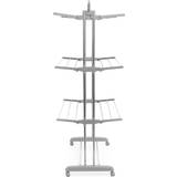 Tøjpleje InnovaGoods Vertical Foldable Drying Rack with Wheels