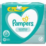 Pampers 4 Pampers Sensitive Baby Wipes 208pcs, 4 Pack