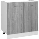 Sink Base Kitchen Cabinets Underskabe vidaXL 815565
