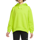 Nike Women Sportswear Collection Essentials Oversized Fleece Hoodie - Atomic Green/White