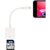 Lightning Hukommelseskortlæser 24.se iPhone/iPad SD card reader