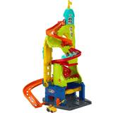 Parkeringshuse & Garager Mattel Fisher-Price Little People Sit 'N Stand Skyway 2 In 1 Vehicle Racing