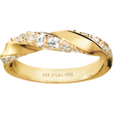 Sif Jakobs Guldbelagt Ringe Sif Jakobs Ferrara Ring - Gold/Transparent