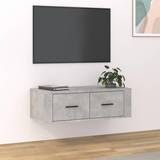 Beton Bænke vidaXL væghængt TV-bord