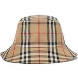 Ternede Solhatte Burberry Vintage Check Twill Bucket Hat - Archive Beige