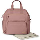 Pink Pusletasker Skip Hop Diaper Bag Backpack: Mainframe Large Capacity Changing Pad