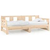 Brun - Hvid Sofaer vidaXL Day Bed Sofa 160cm