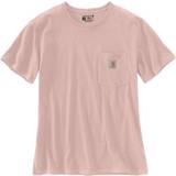 Lilla - Rund hals T-shirts & Toppe Carhartt Women's Loose Fit Heavyweight Short-Sleeve Pocket T-shirt