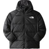 L Overtøj The North Face Boy's Printed Reversible North Down Hooded Jacket - TNF Black (NF0A7WOP-JK3)