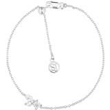 Sif Jakobs Hvid Armbånd Sif Jakobs Adria Tre Bracelet - Silver/Pearl/Transparent