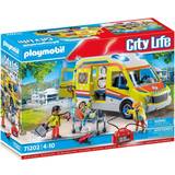 Playmobil Legesæt Playmobil City Life Ambulance 71202