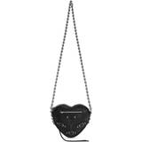 Balenciaga Tasker Balenciaga Le Cagole Heart Mini Bag Black Women's -Lambskin