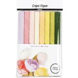 Silke- & Crepepapir Creativ Company Pastel Coloured Crepe Paper 8-Pack