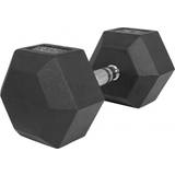 20 kg - Jern Håndvægte Gorilla Sports Hexagon Rubber Dumbbell 20kg