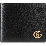 Gucci Tegnebøger & Nøgleringe Gucci GG Marmont Leather Bi-Fold Wallet - Black