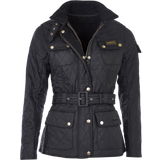 12 - Trykknapper Overtøj Barbour Polarquilt Shell Jacket - Black