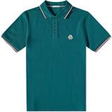 Moncler Grøn Overdele Moncler Classic Logo Polo Shirt