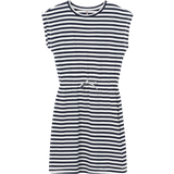128 Kjoler Kids Only Girl's Printed Dress - Blue/Navy Blazer