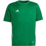 adidas Junior Tabela 23 Short Sleeve T-shirt - Team Green/White