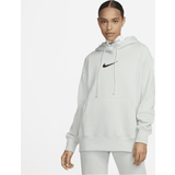 Nike Overdimensioneret Sportswear-pullover-hættetrøje til kvinder grå