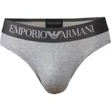 Emporio Armani Grå Undertøj Emporio Armani Cotton Stretch Brief Grey