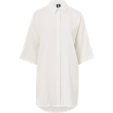 Hvid - Knapper Kjoler Vero Moda Skjortekjole
